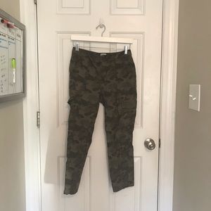 J Crew Camo Cargo Pants